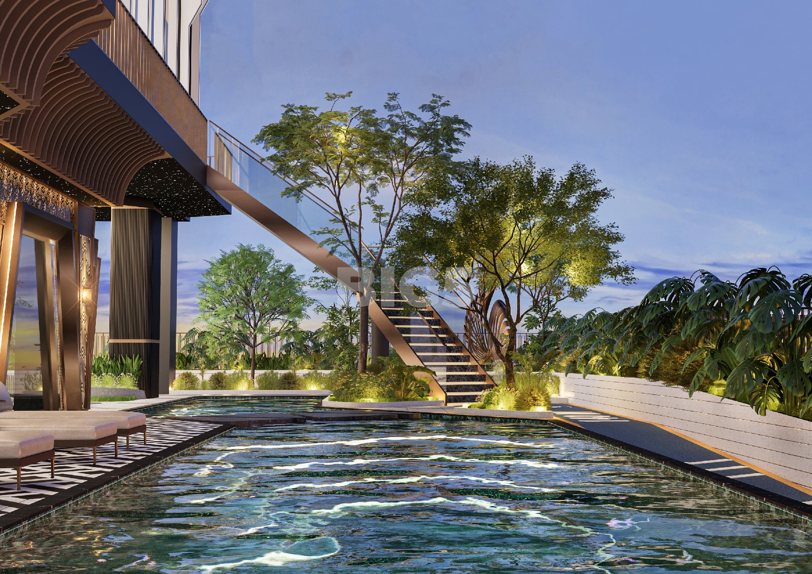Beachfront Pool